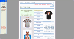 Desktop Screenshot of koszulki.wabi.pl