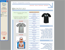 Tablet Screenshot of koszulki.wabi.pl